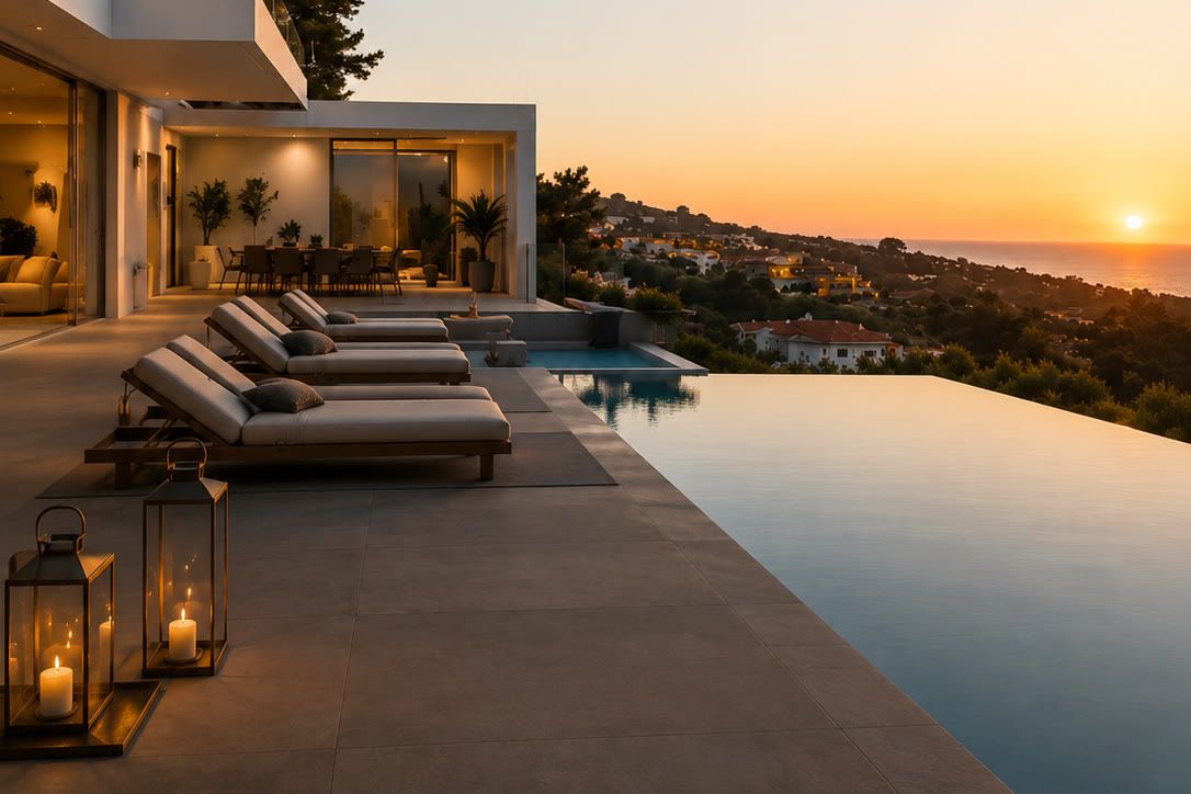 Luxe villa met infinity pool aan de Costa del Sol